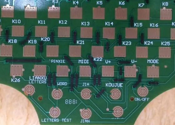 4mil kies de Opgeruimde Raad van de het Verwerkende Proces Stijve Flexibele Gedrukte Kring van PCB voor Knutselaars uit