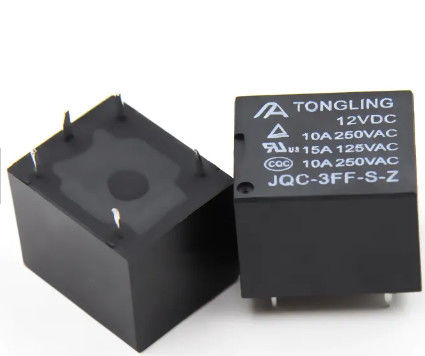 5 de Relais15a 125VAC Hoge Macht Elektrisch Mini Relay van speld5v 6V 9V 12V 24V T73 PCB