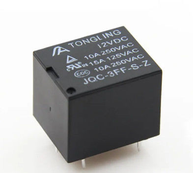 5 de Relais15a 125VAC Hoge Macht Elektrisch Mini Relay van speld5v 6V 9V 12V 24V T73 PCB
