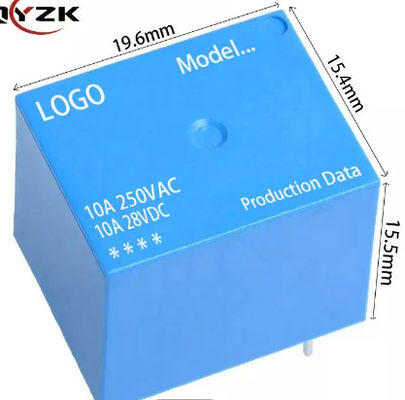 12v PCB 5 Speld T73 gelijkstroom 48v 24v 12 Elektromagnetische Volt 5v van het omschakelingsrelais jqc-3F Spdt